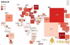 全球吸煙趨勢圖解 全球吸煙人數逾三成(269%)預計2025年降至173%